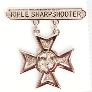 Rifle Sharpshooter Badge